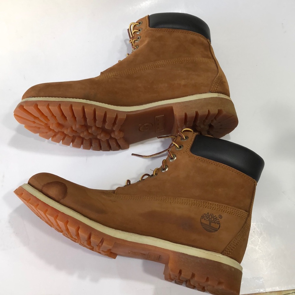 Timberland Waterproof Leather Men’s Boots Sz 11 - Picture 13 of 16